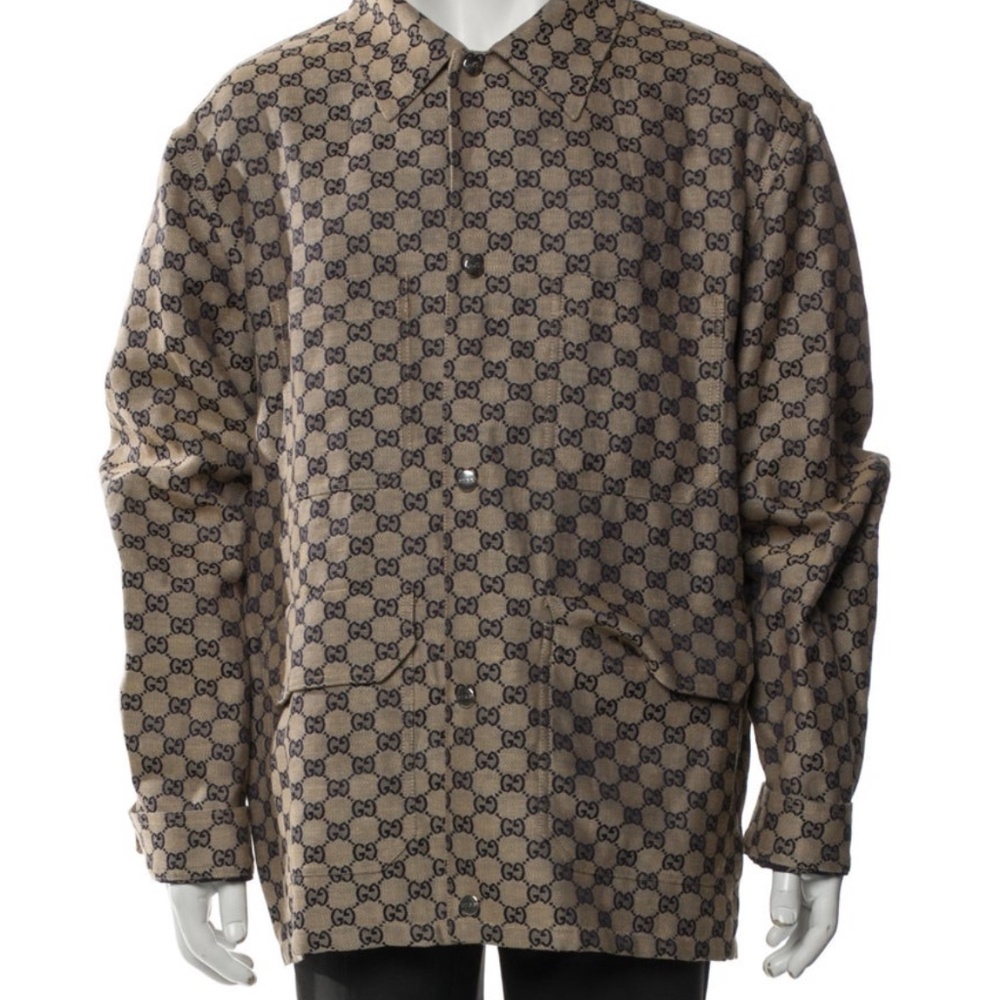 2024 GG Canvas Motor Jacket